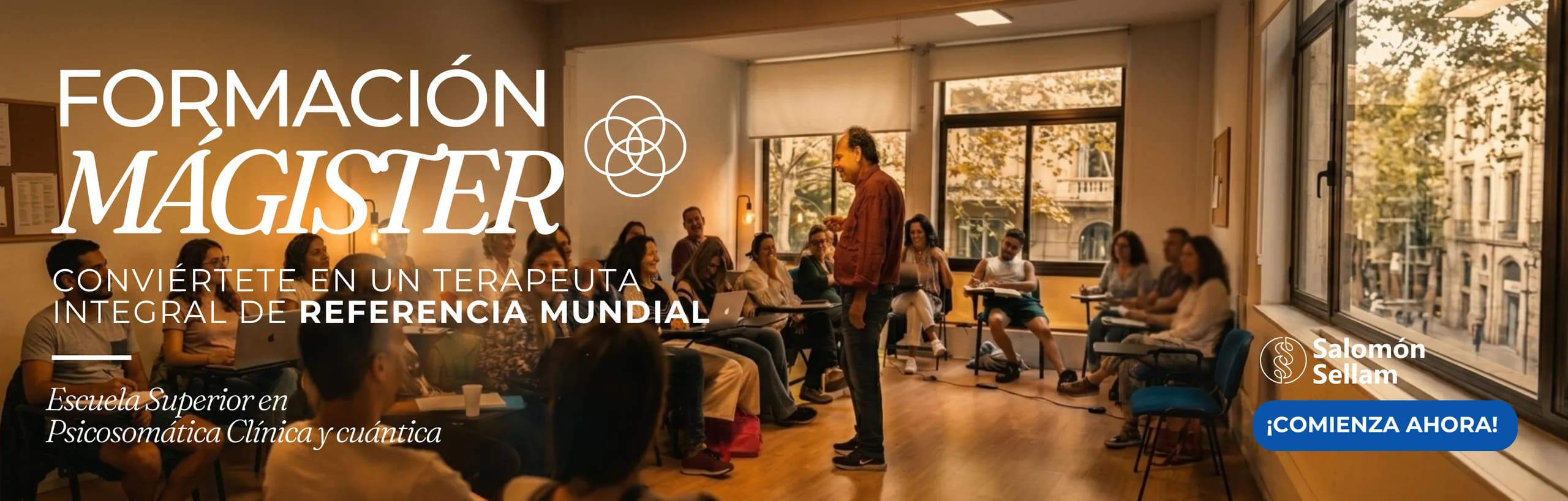 Formación Mágister — conviértete en terapeuta integral