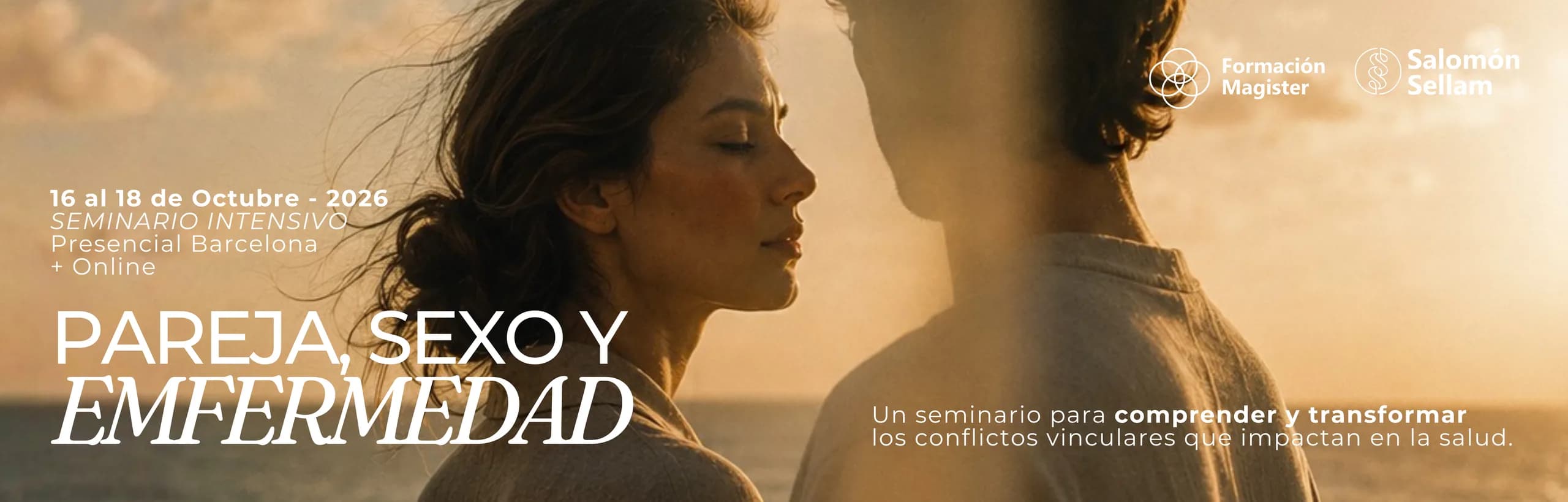 Pareja, sexo y enfermedad — 16 al 18 de octubre, Barcelona